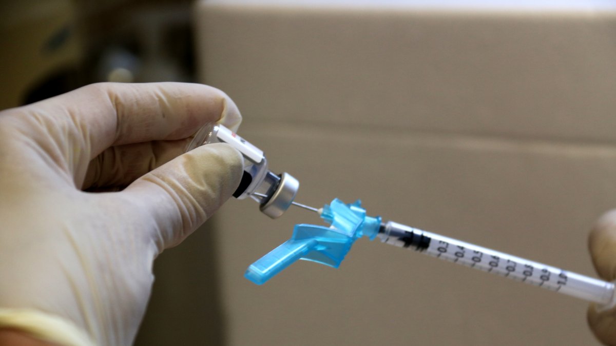 Preparació d'una vacuna.