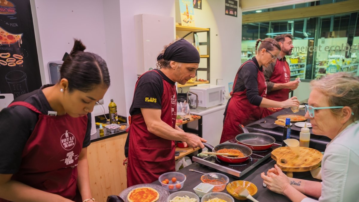 Imagen de las tapas de la Ganxet Pintxo.