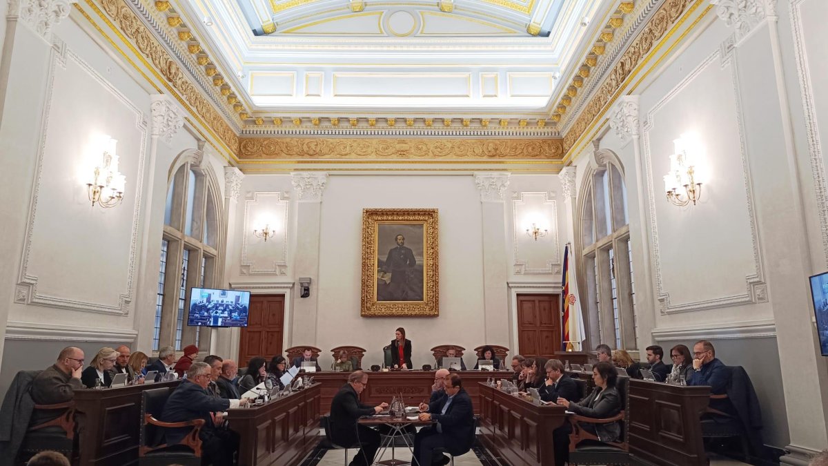 Sessió plenària de l'Ajuntament de Reus.