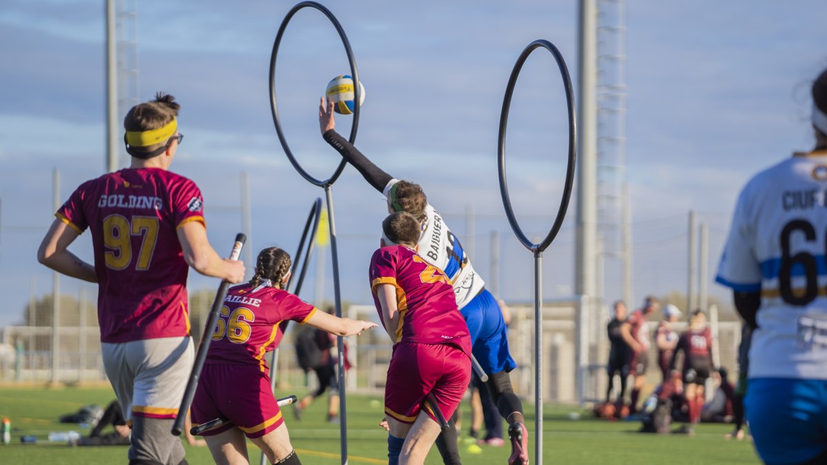 Un partido entre los Werewolves of Londres ingleses y el Bombarda Brixia italiano en Salou.