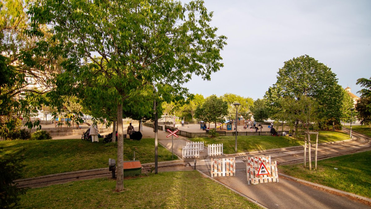 Imatge del Parc del Trenet de Reus.