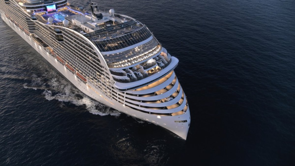Imagen del crucero MSC World Europa.