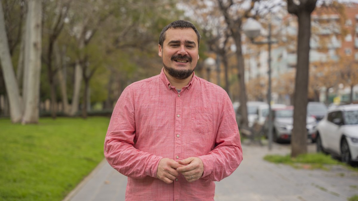 El portaveu del grup municipal d’En Comú Podem a l’Ajuntament de Tarragona, Jordi Collado.