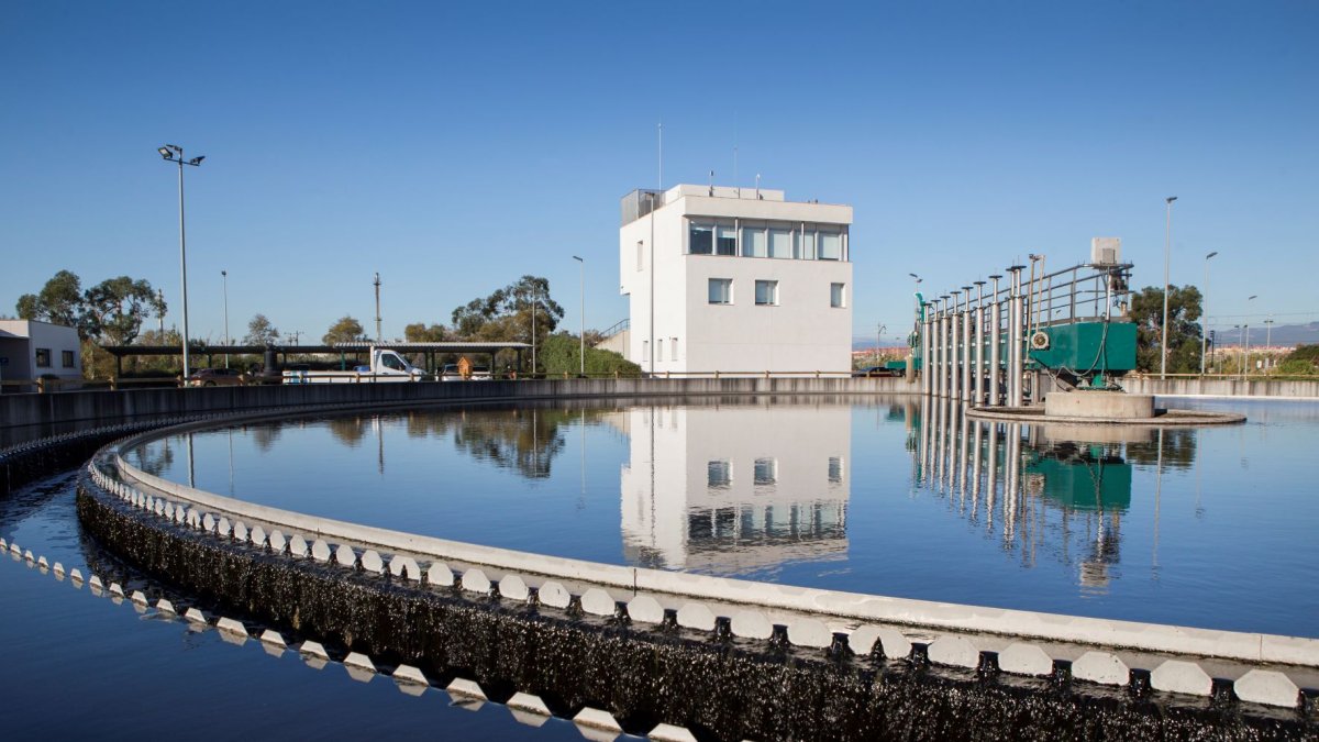 Estació depuradora d'aigües residuals (EDAR) ubicada al Port de Tarragona.
