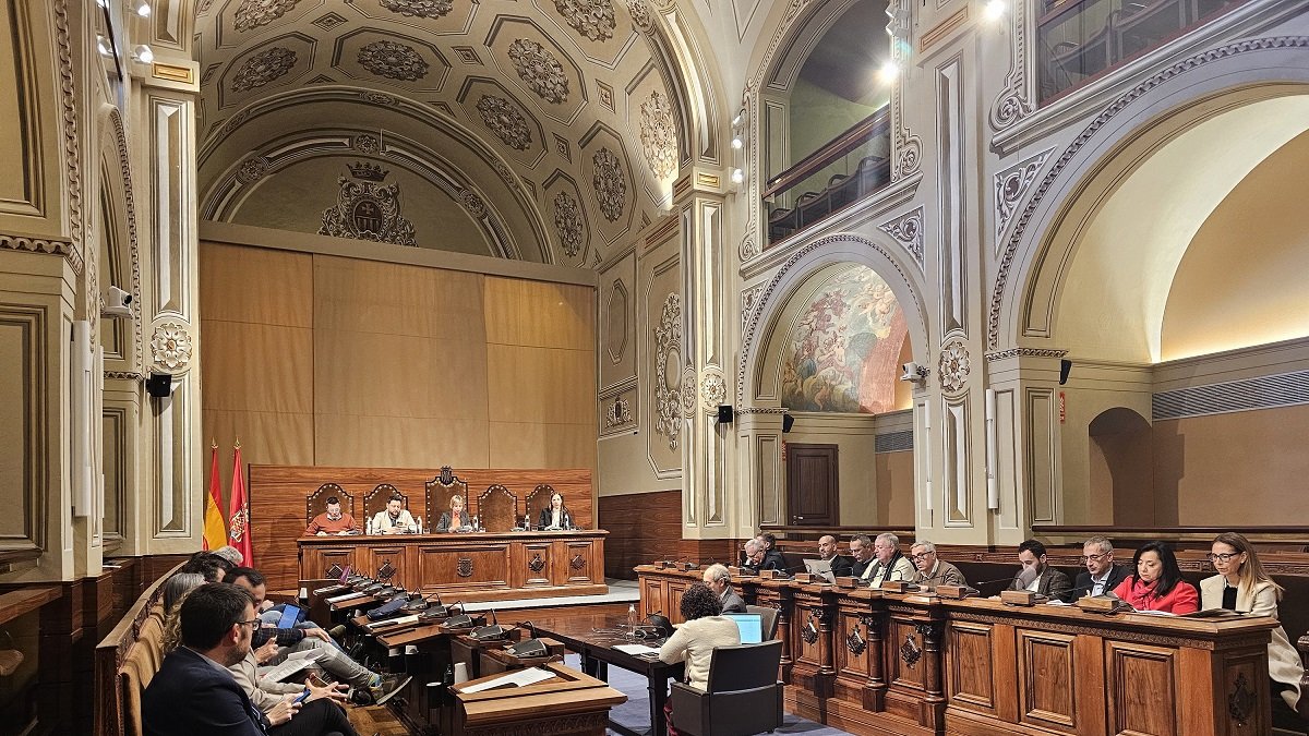 Imatge del ple de gener de la Diputació de Tarragona.