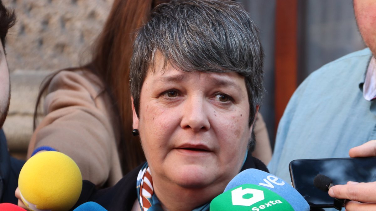 Ester García, advocada de la denunciant d'Alves.