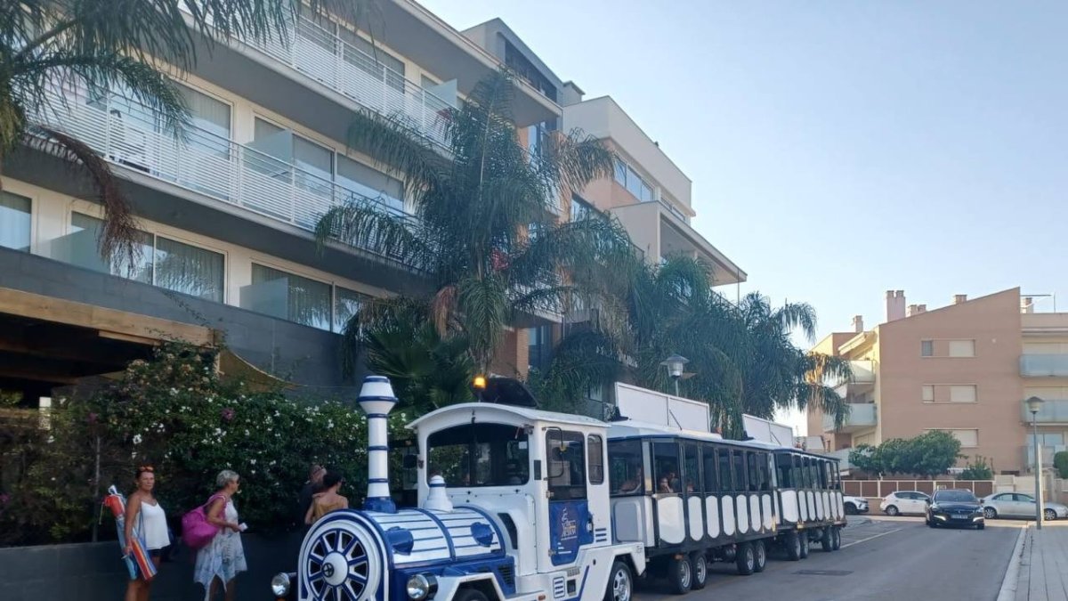 Imatge d'arxiu del trenet turístic.