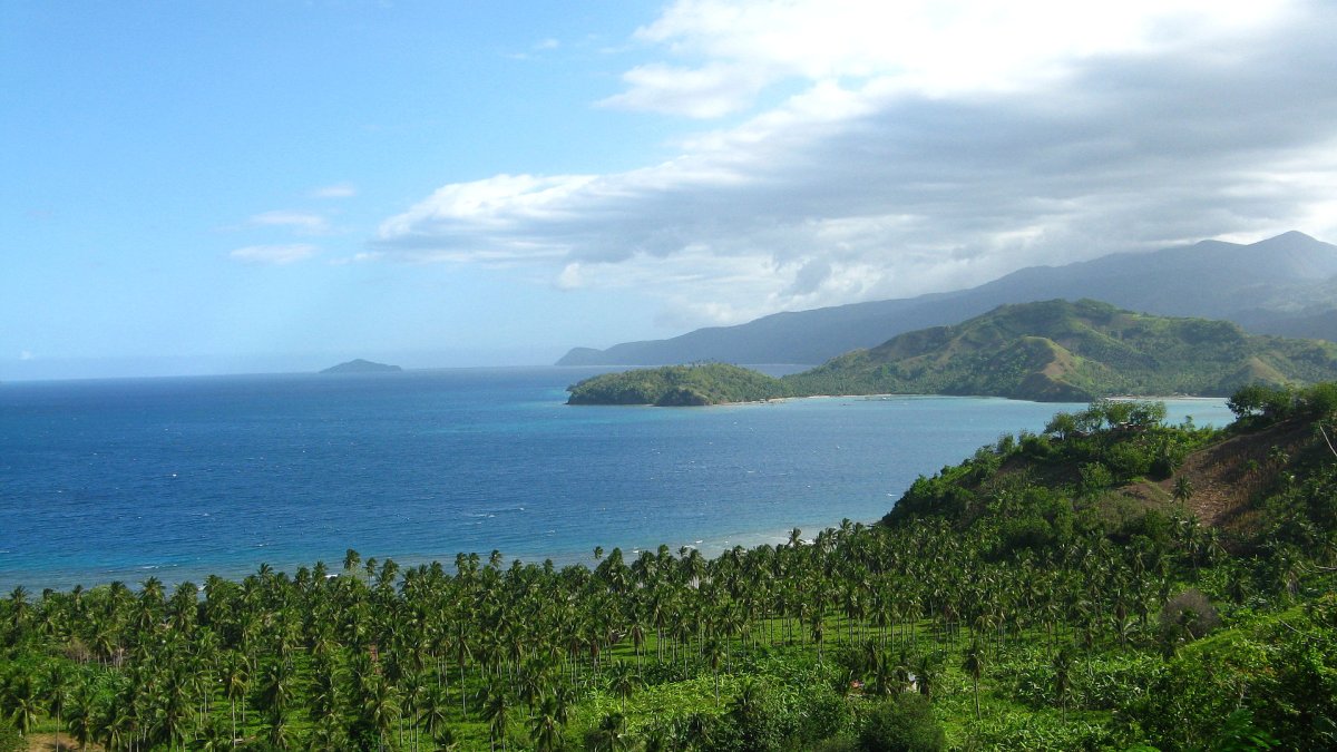 Imagen del Davao Oriental, donde está situada la Tarragona filipina.