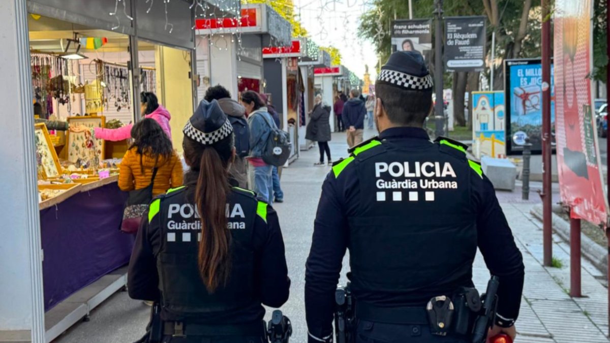 Imagen de archivo de agentes de la Guardia Urbana de Tarragona.
