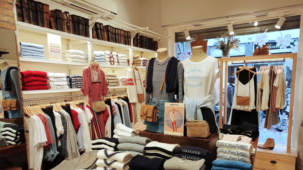 Imatge d’una botiga Brownie.