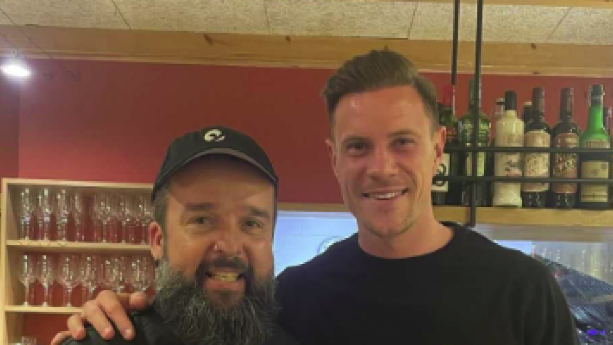 El Restaurant Brots de Poboleda ha compartit a les xarxes socials la visita del capità blaugrana Marc-André Ter Stegen.
