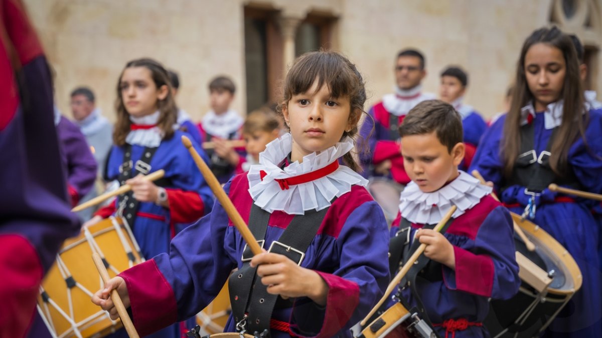 Viacrucis processional de Dilluns Sant a Tarragona.
