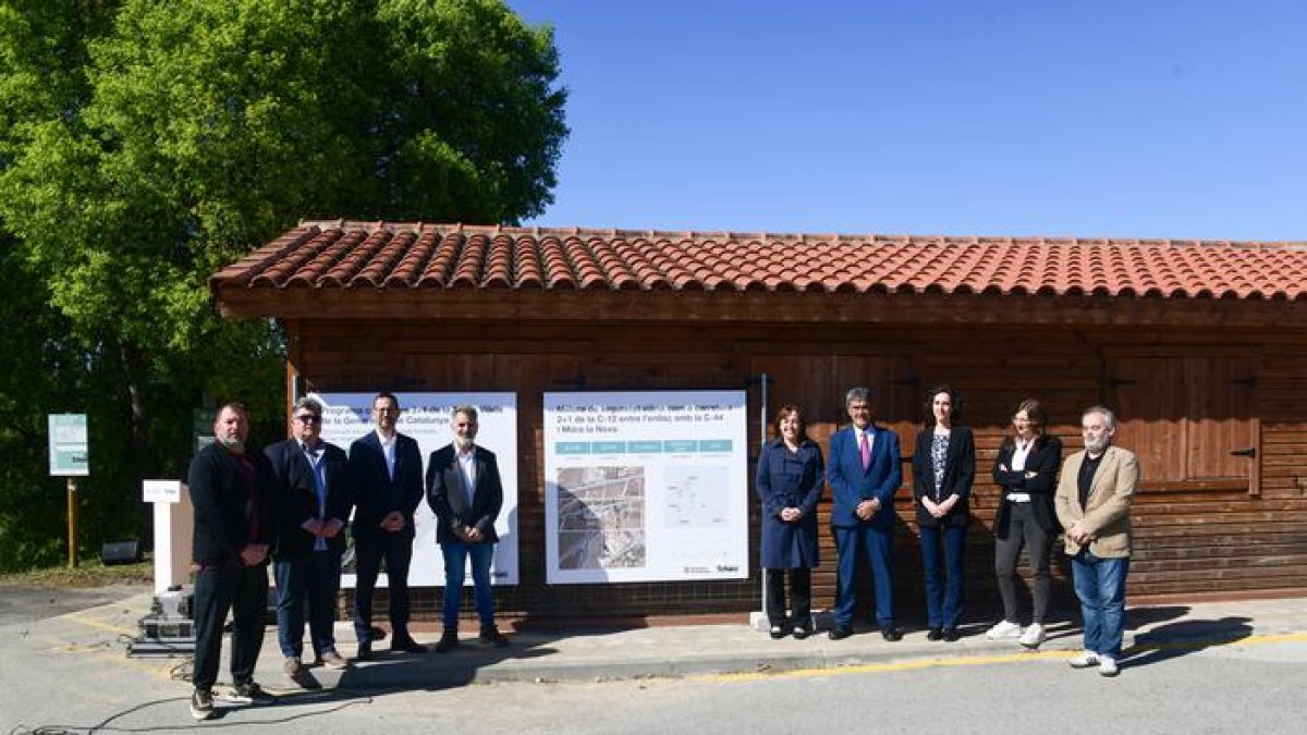 Anuncio de la licitación del primer tramo de 2+1 que se ejecutará en la C-12, entre Tivissa y Móra la Nova.