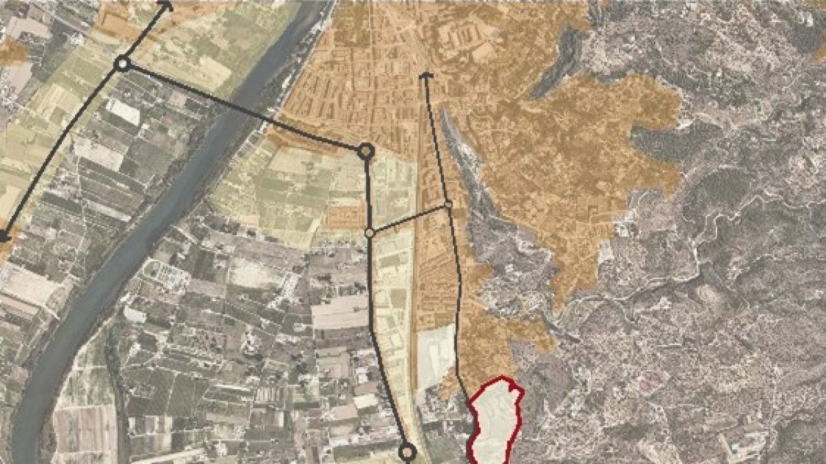 El Hospital Universitario esté situado a 1,5 km del centro de Tortosa.