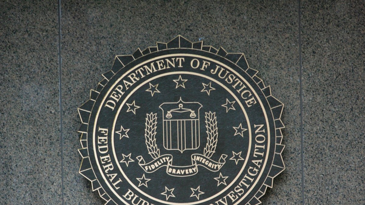 Imatge d'arxiu del logotip de l'FBI.