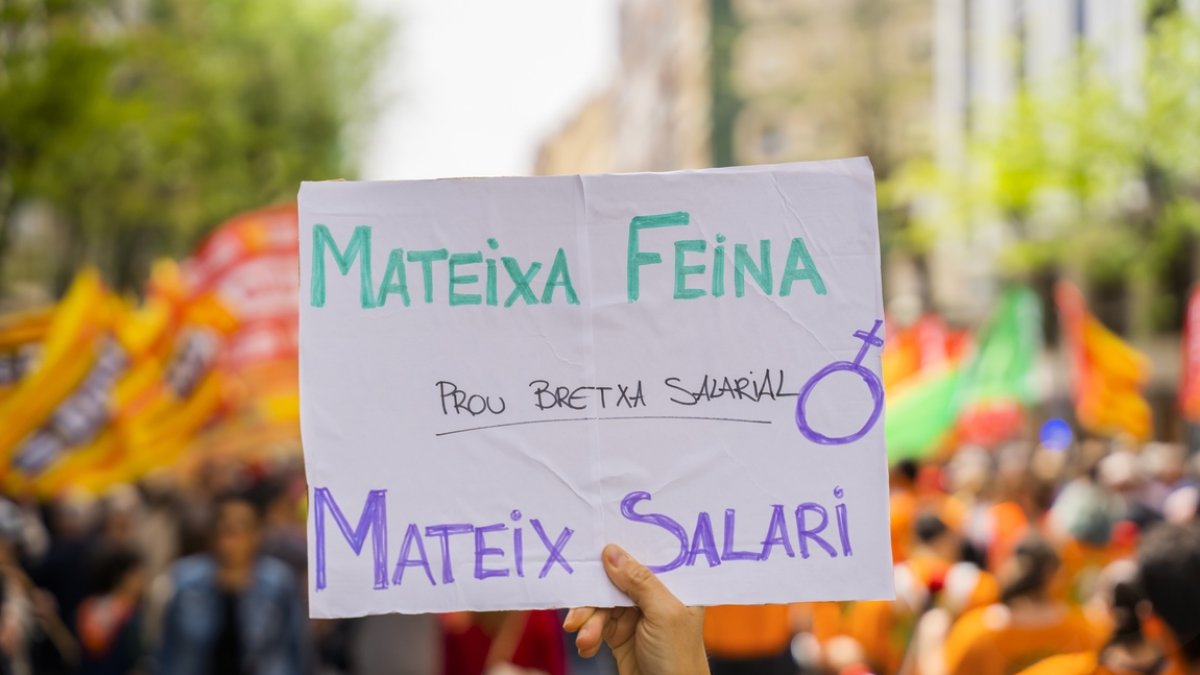 Manifestación del Primero de Mayo en Tarragona.