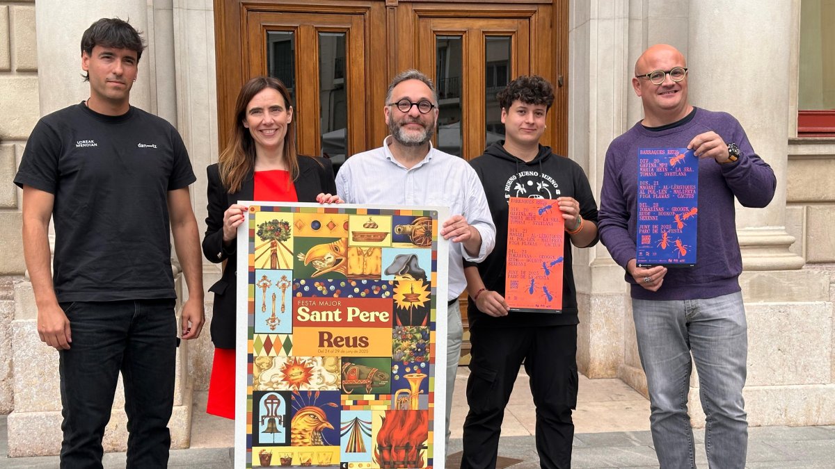 Presentació cartel de Sant Pere y de los conciertos de fiestas.
