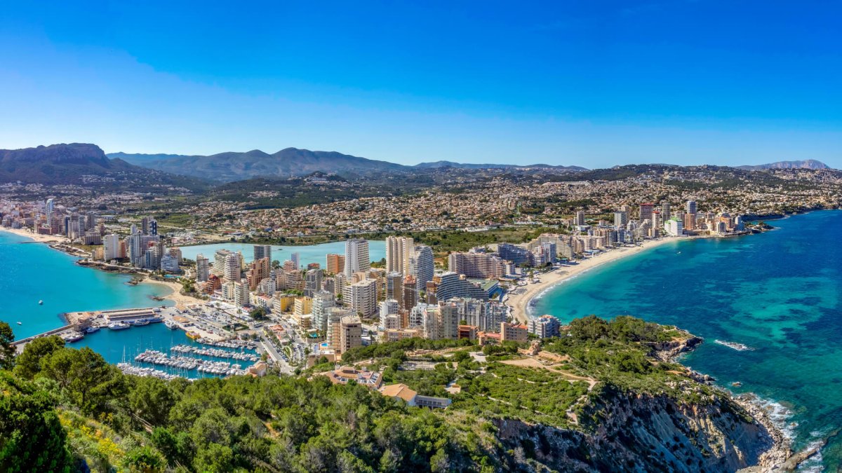 Imagen de la Costa Blanca, en Alicante.