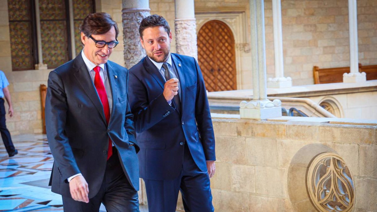 El alcalde de Tarragona, Rubén Viñuales, explica que las negociaciones avanzan a buen ritmo.