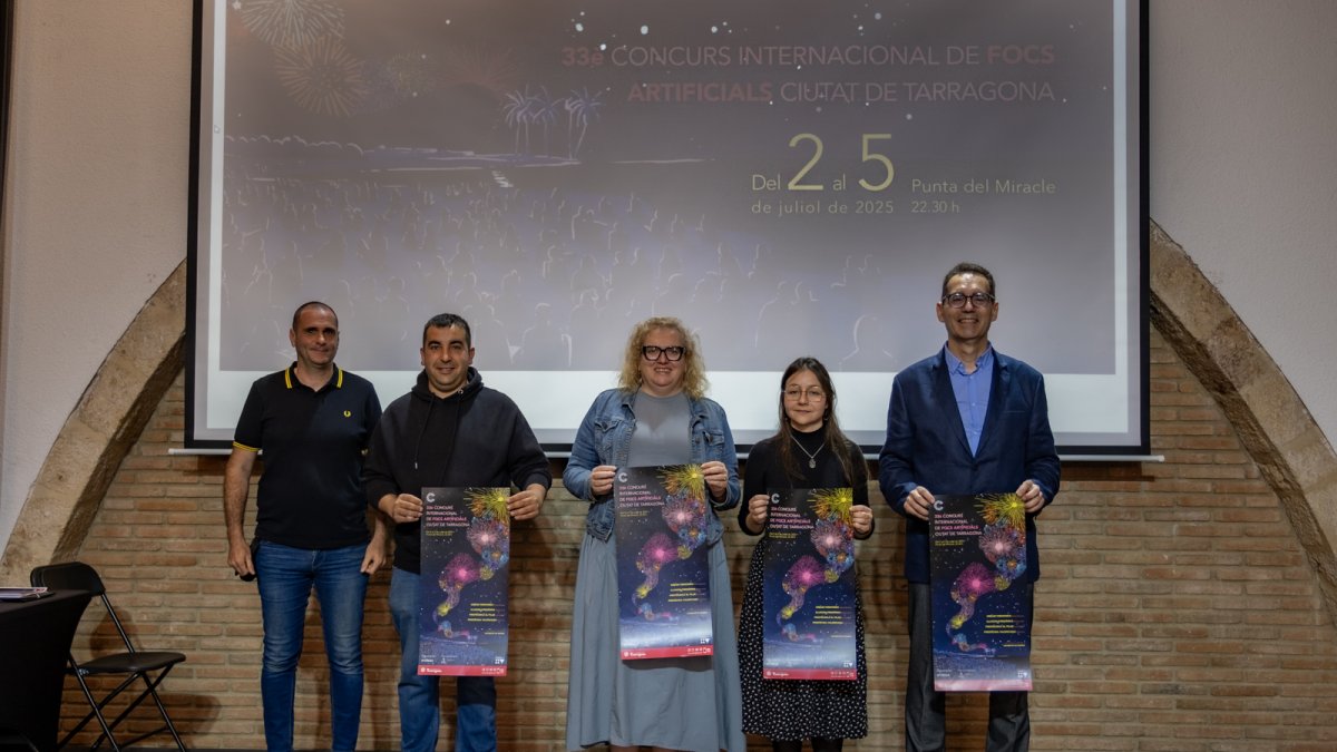 Presentació del Concurs de Focs Artificials Ciutat de Tarragona.