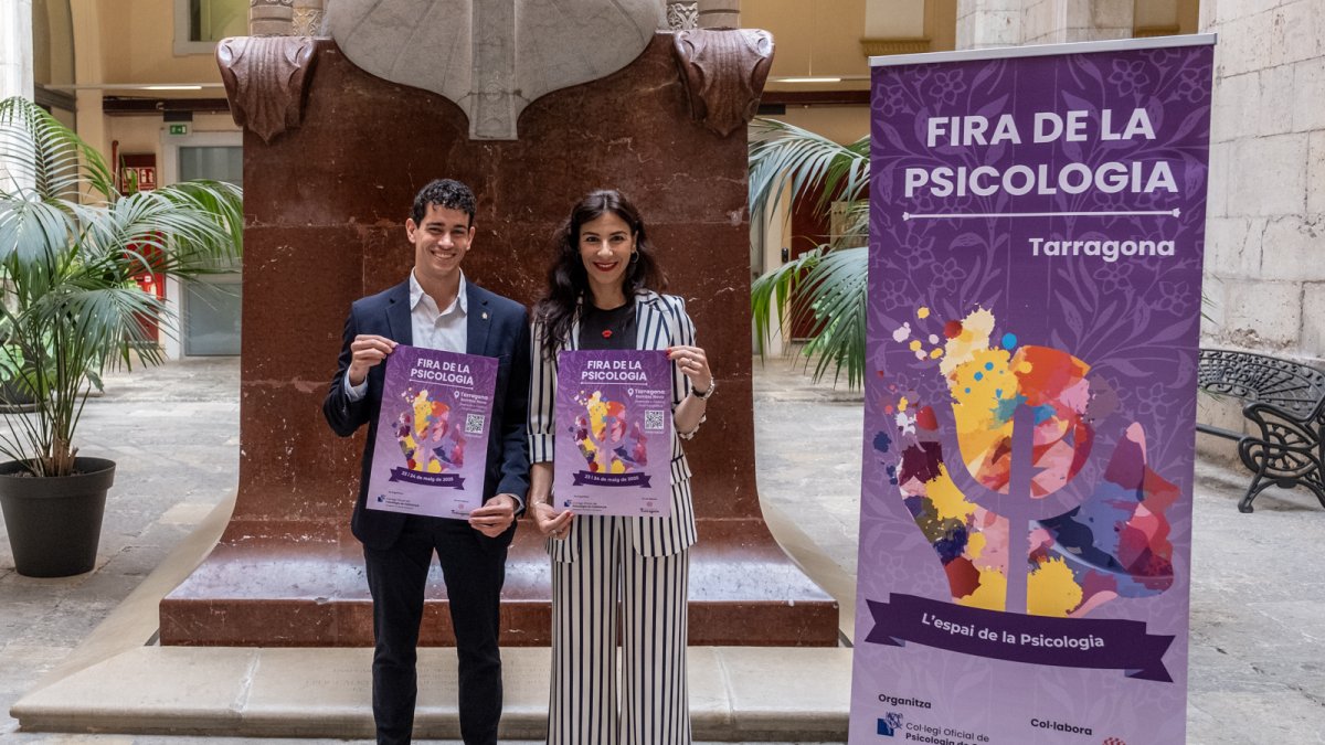 Imagen del cartel de la Feria de Psicología de Tarragona.