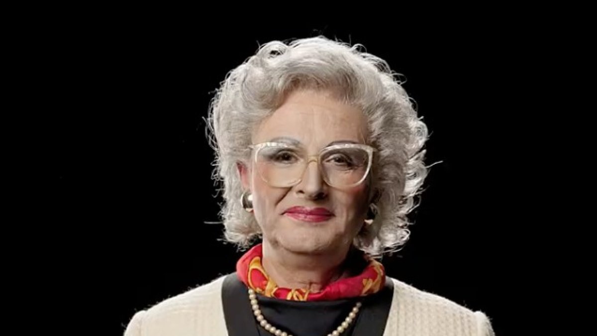 Oriol Grau en una de las imágenes promocionales de la obra, donde da vida a ‘la madre’.