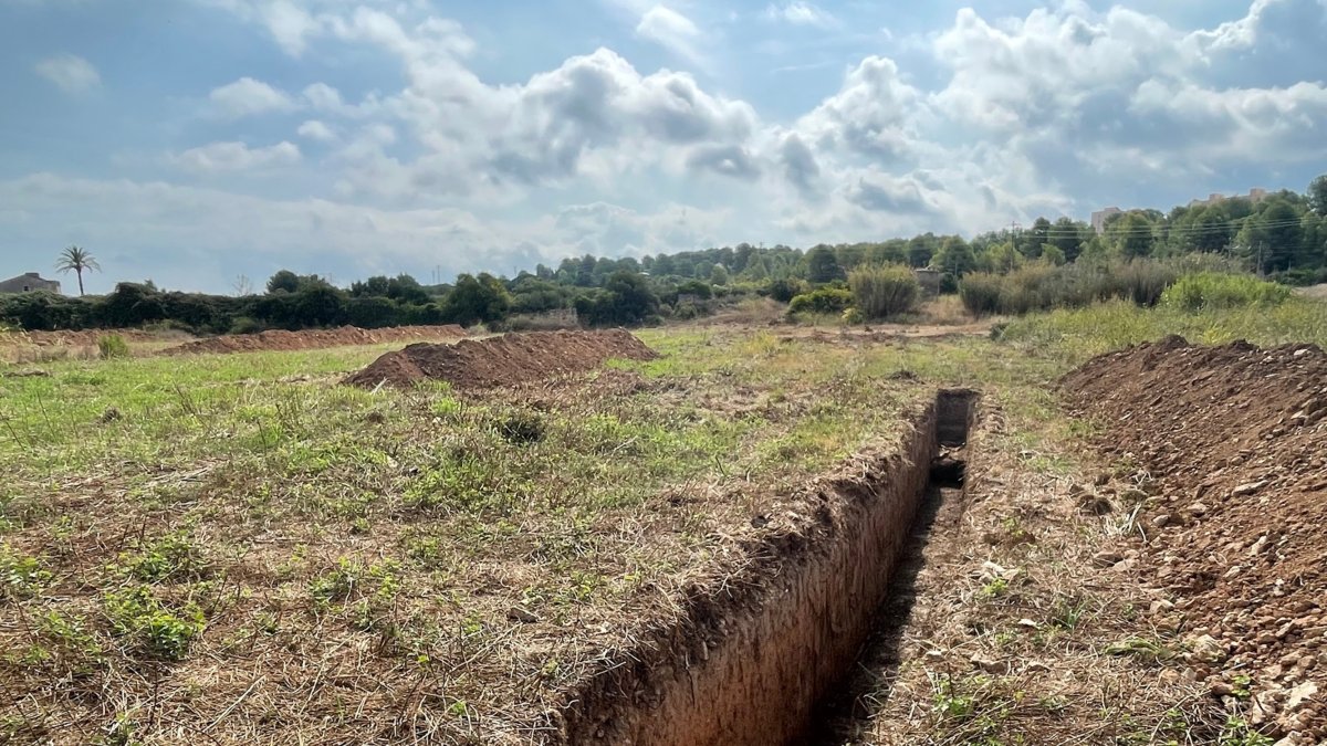En las prospecciones arqueológicas hechas en Altafulla se han encontrado restos romanos que han obligado a replantear un proyecto de una balsa|alberca de laminación.