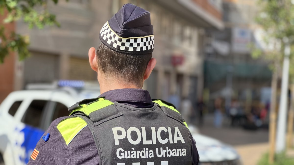 Imagen de archivo de un agente de la Guardia Urbana de Tarragona.