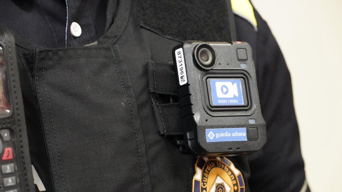 Dispositiu de gravació personal de la Guàrdia Urbana de Reus.