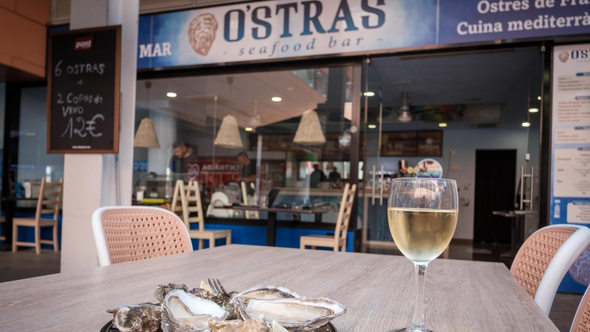 Imatge de l'O’stras Seafood Bar.