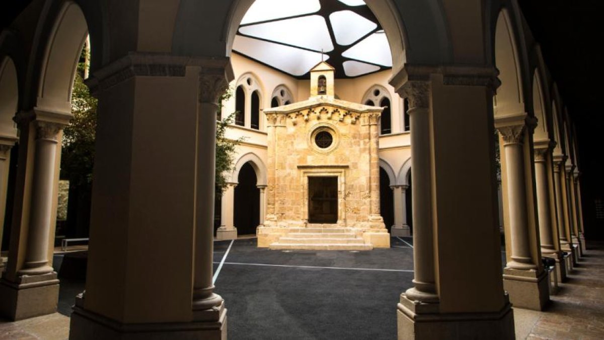Imagen de la capilla de Sant Pau.