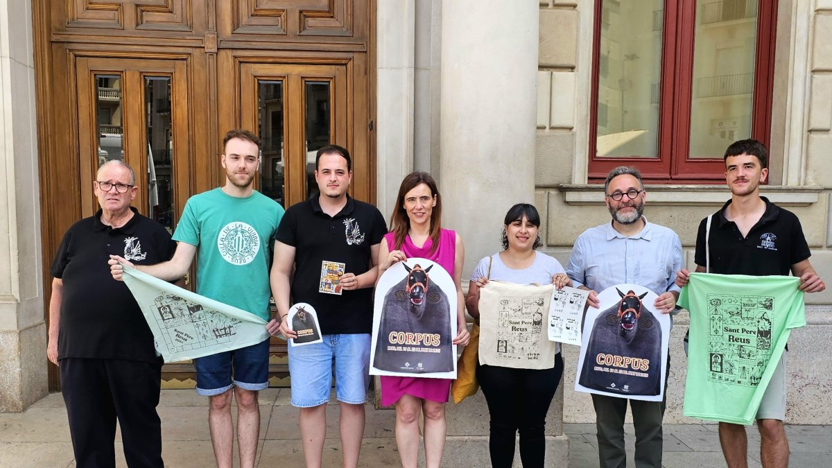 Presentación del programa de Sant Pere, Corpus y el merchandising.