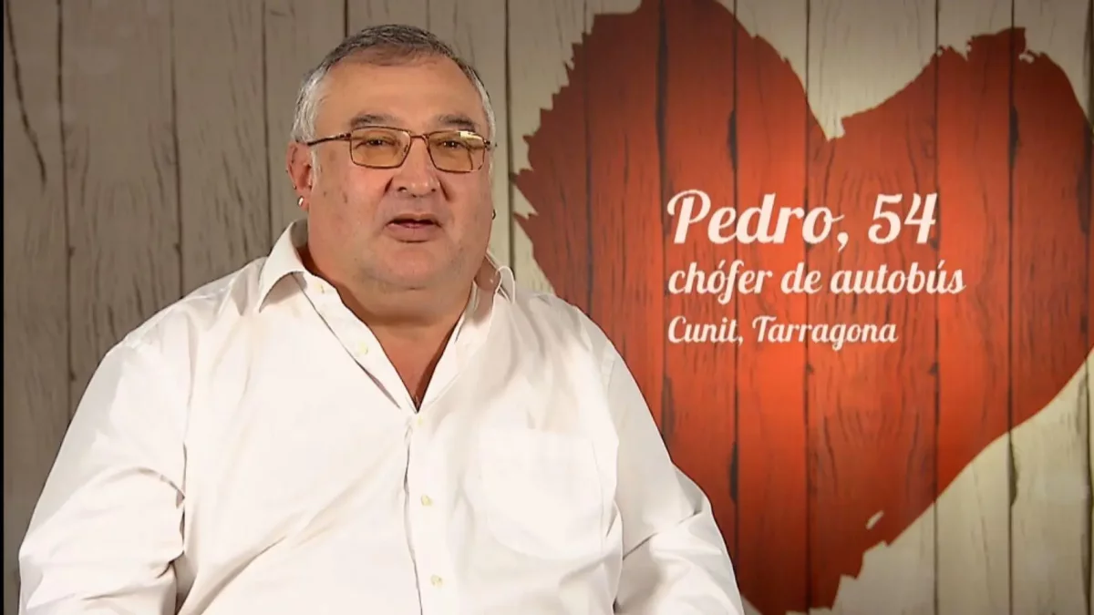 Imatge de Pedro, el xòfer de Tarragona que ha revolucionat First Dates.