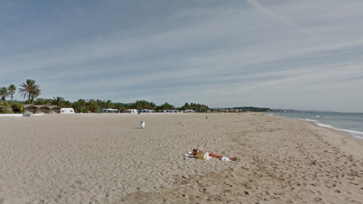 Imagen de archivo de la playa de Creixell