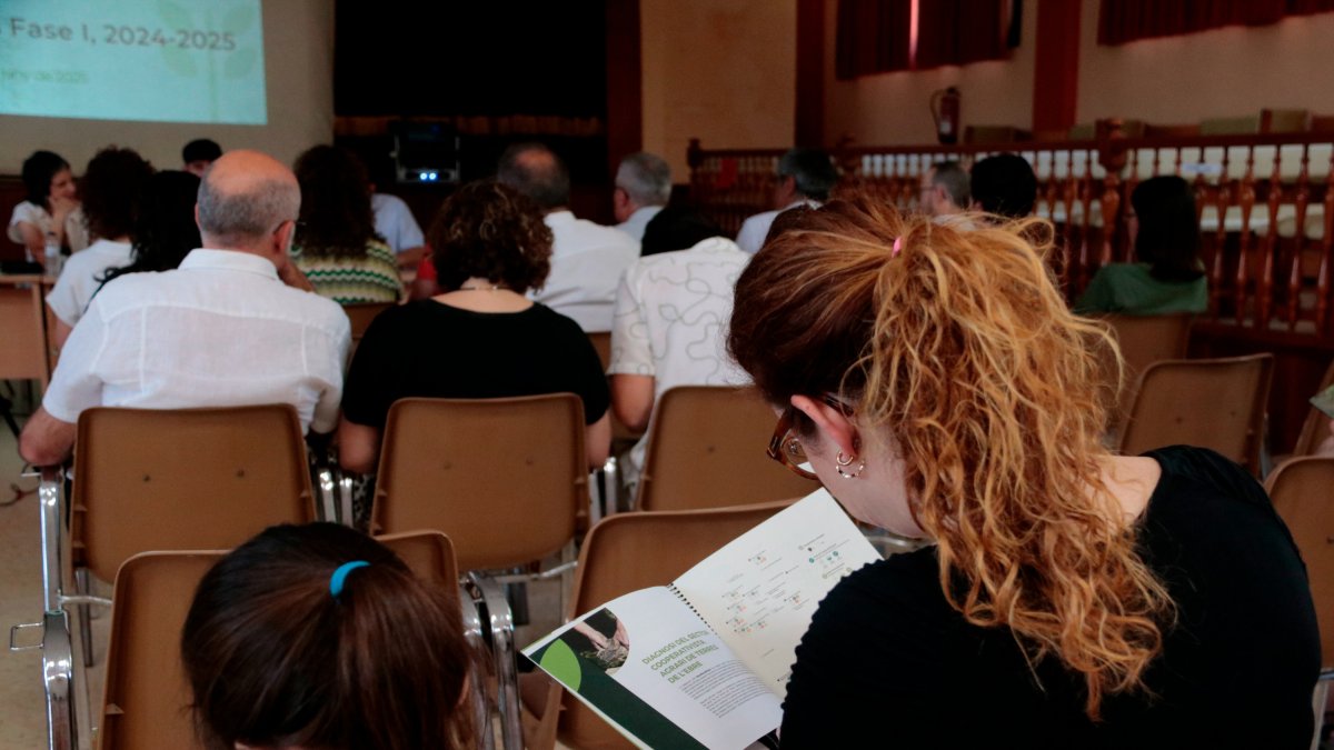 Una dona revisa els resultats de l'estudi de SomRuralitats