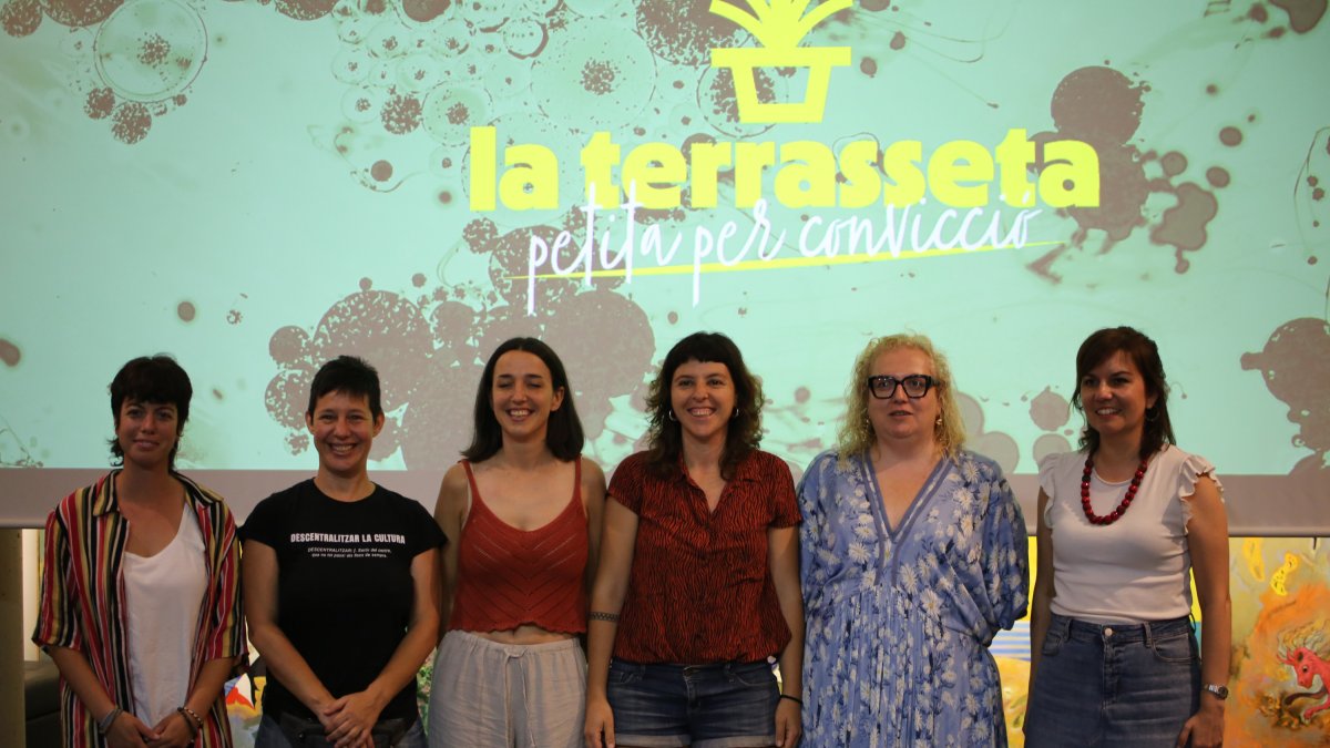Imatge de la presentació de la 14 edició del festival La Terrasseta