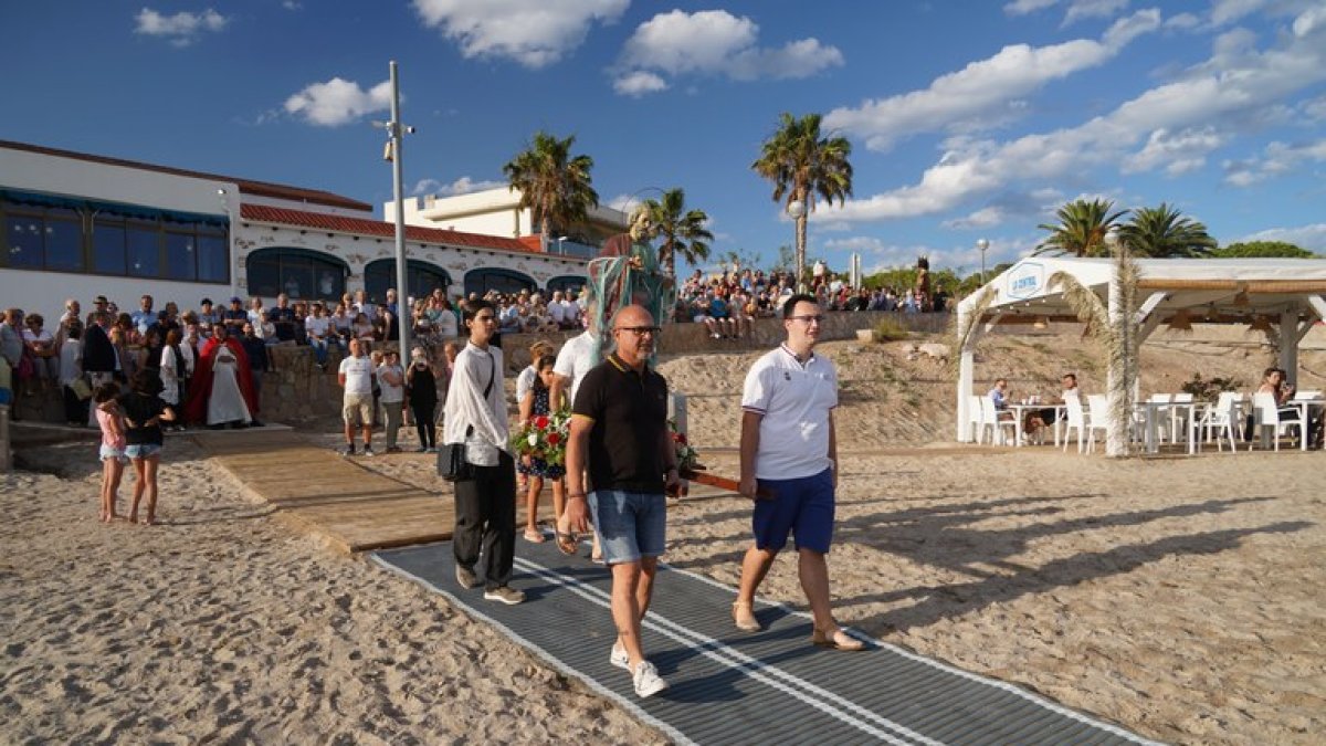 Imagen de la procesión de Sant Pere del año pasado.