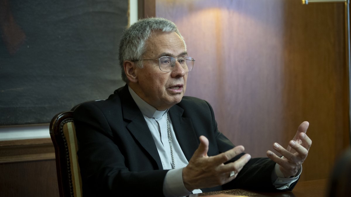 El arzobispo Joan Planellas en una entrevista reciente