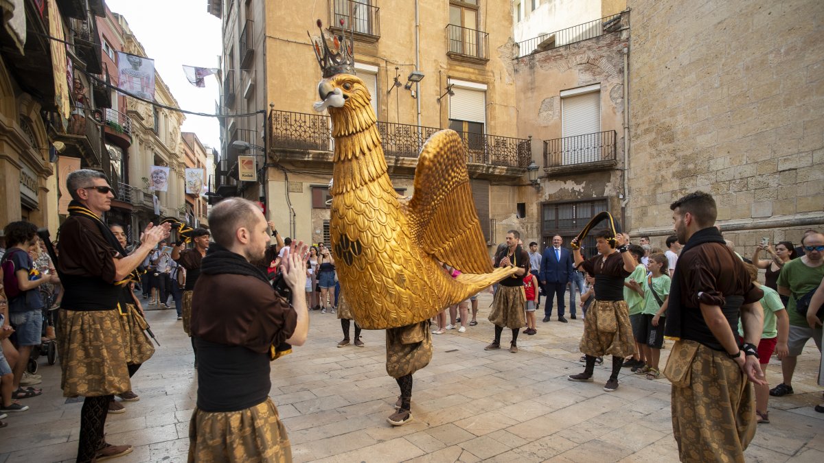 Imatge de l’Àliga de Reus ballant