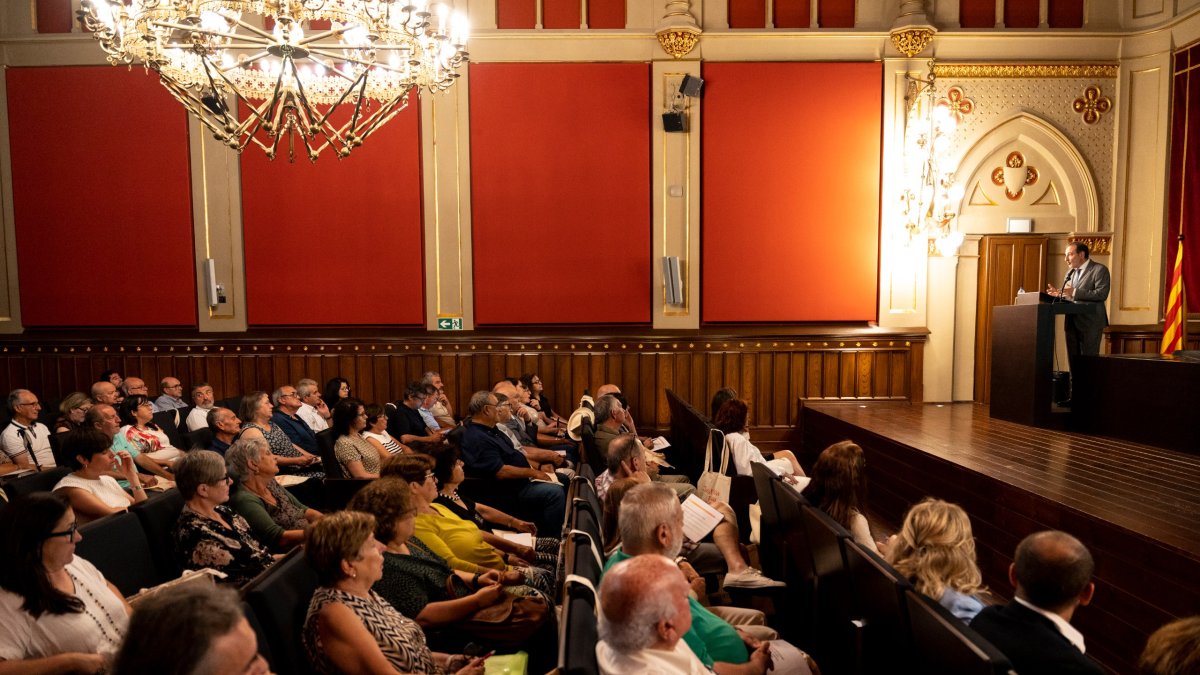 El conseller Ramon Espadaler inicia en Tarragona las formaciones sobre el Plan de justicia de paz y de proximidad.