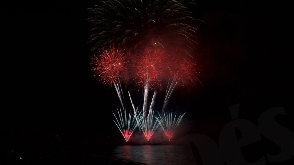 Segundo día del Concurso de Fuegos de Tarragona.