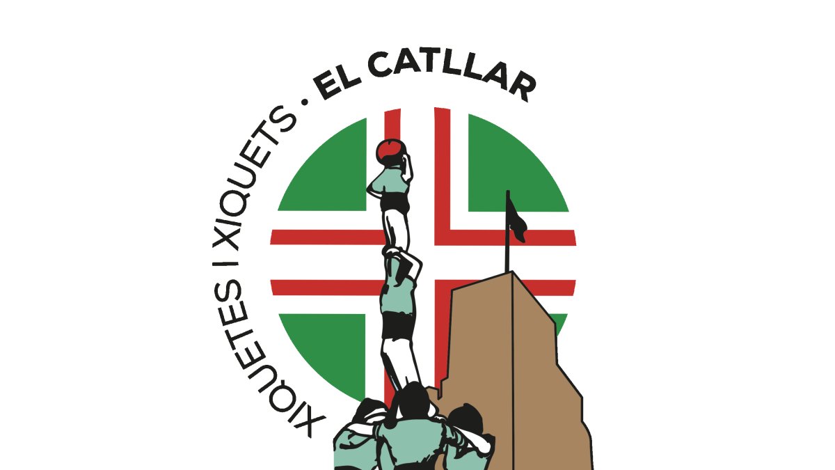 Logo de la colla Xiquetes i xiquets del Catllar.