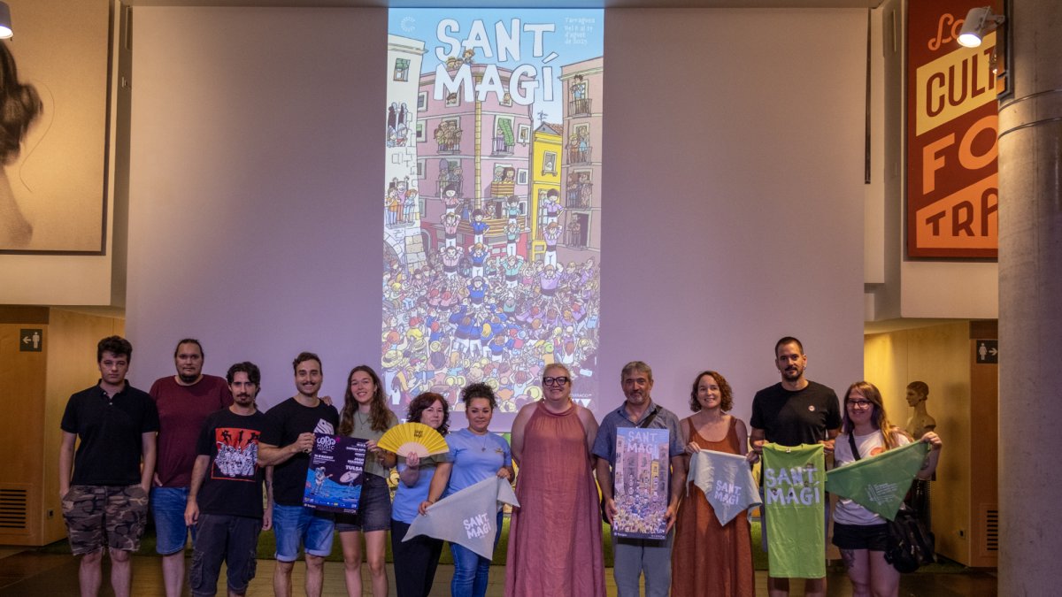 Presentación de las fiestas de Sant Magí 2025.