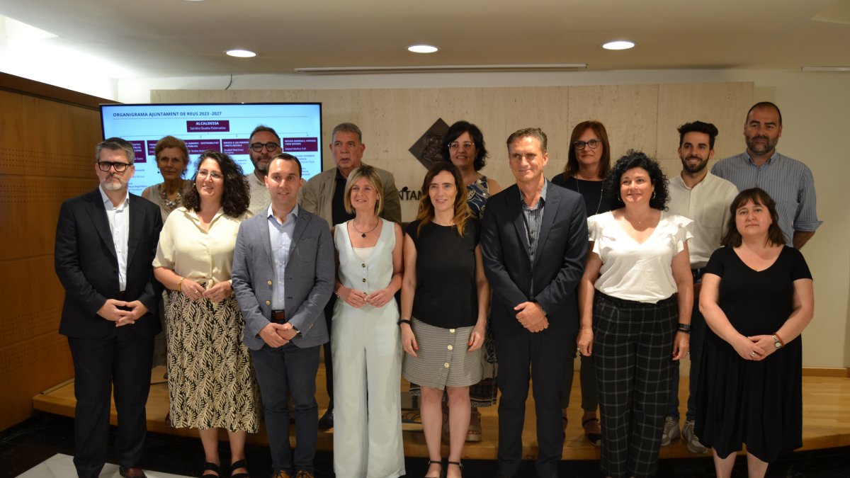 En la fila inferior, Llauradó, Observa, Baiges y Martínez.