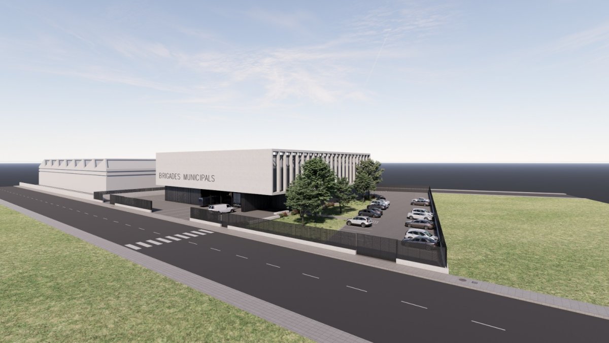 Recreación virtual de la futura nave, un equipamiento que permitirá centralizar la actividad operativa y mejorar las condiciones de trabajo.