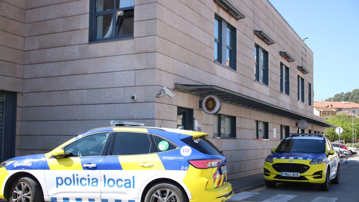 Imagen de la comisaría de la Policía Local de Montornès del Vallès