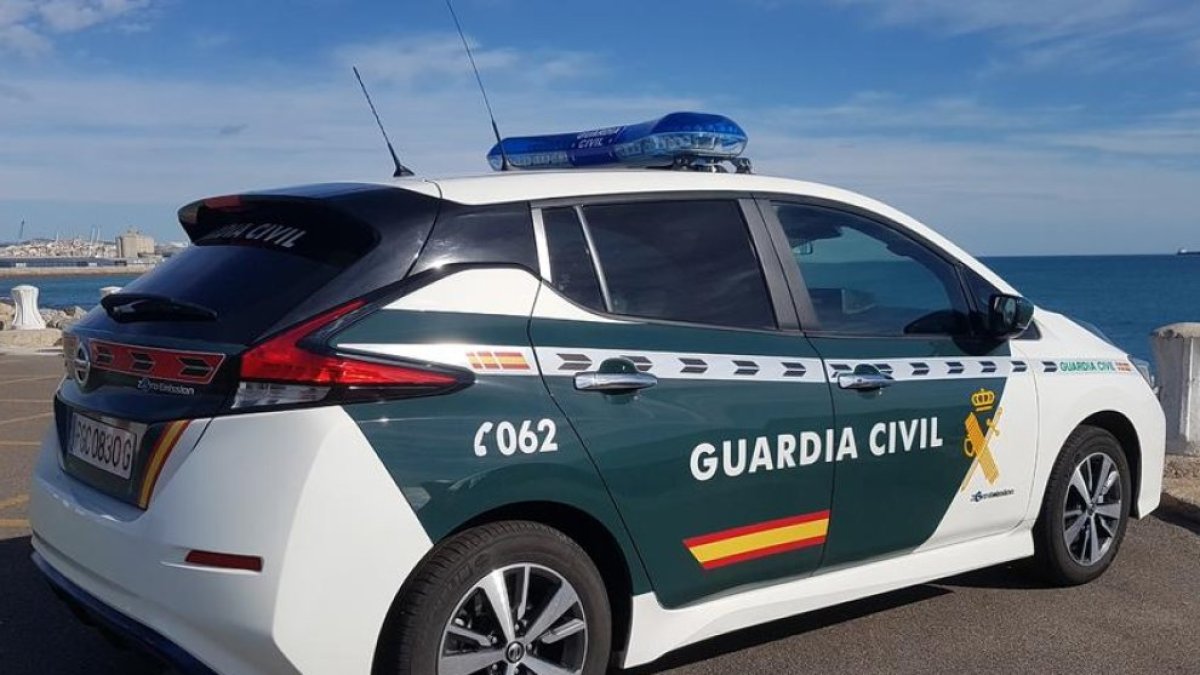 Imatge d'arxiu d'un cotxe de la Guàrdia Civil