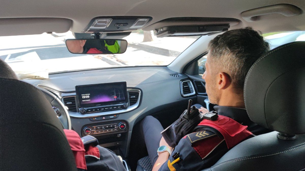 Imagen de archivo de una patrulla de Mossos d'Esquadra.