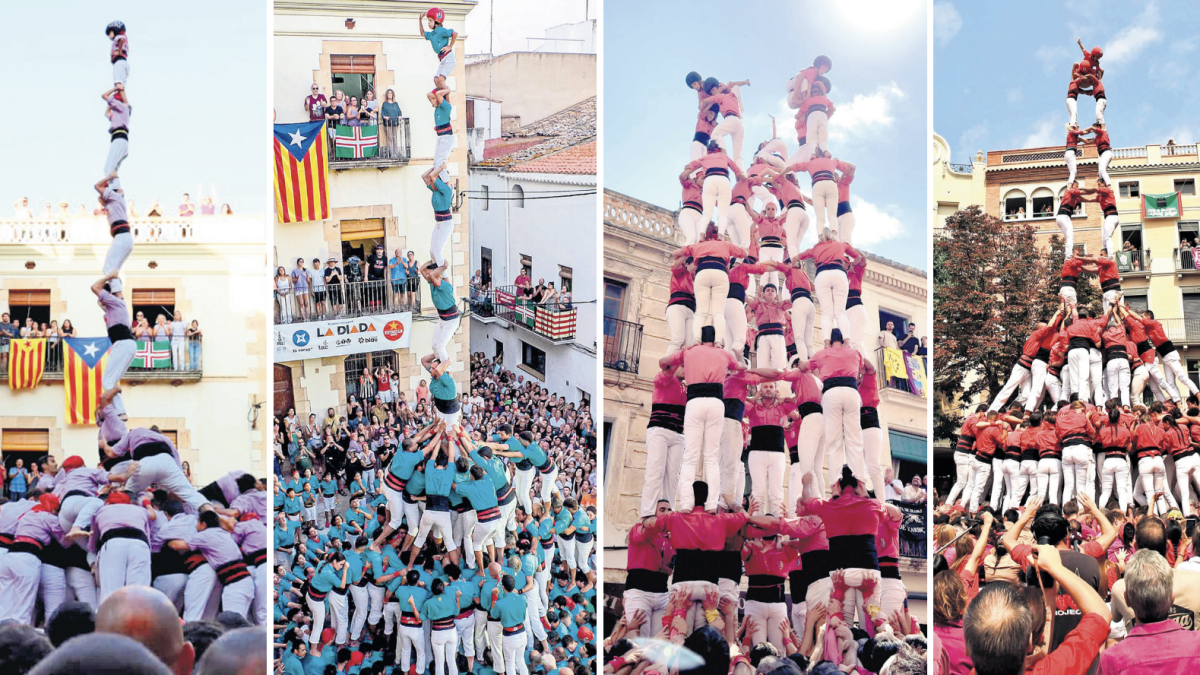 4de9fa carregat de la Jove, Pde8fm dels Verds i 9de8 de la Colla Vella, estrenes del cap de setmana i 2de9fm de la Joves a Igualada.