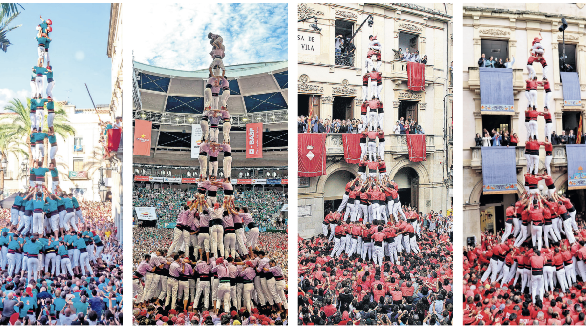 Les quatre colles de Sant Fèlix volen fer el castell de 10.